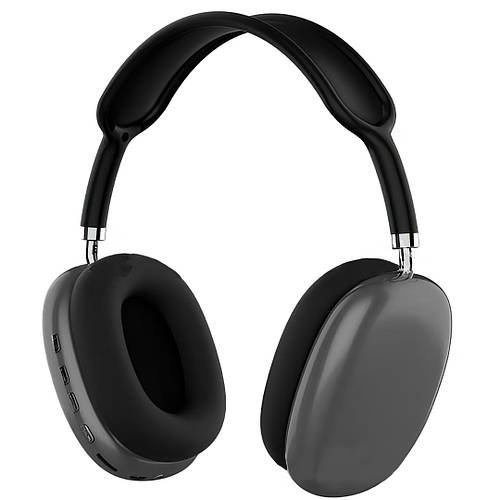 Бездротові накладні Bluetooth навушники з мікрофоном USB Type-C AND HA-68 Акумуляторні навушники Чорні