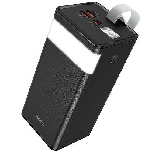 Портативний зарядний пристрій з ліхтариком Hoco J89A 22.5W 5A Power Bank на 60 000 mAh