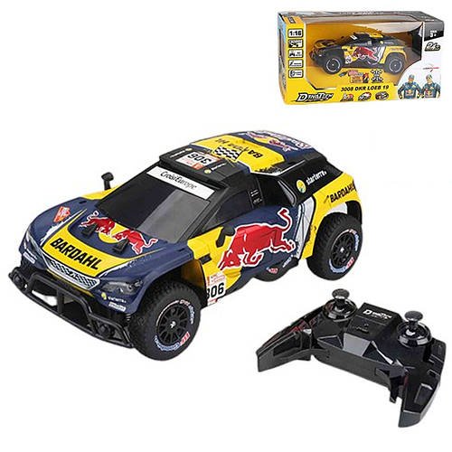 Машинка на радіокеруванні Peugeot 3008 DKR LOEB 19 (2.4GHz, світло, масштаб 1:16, на акумуляторі, USB) 10462GB