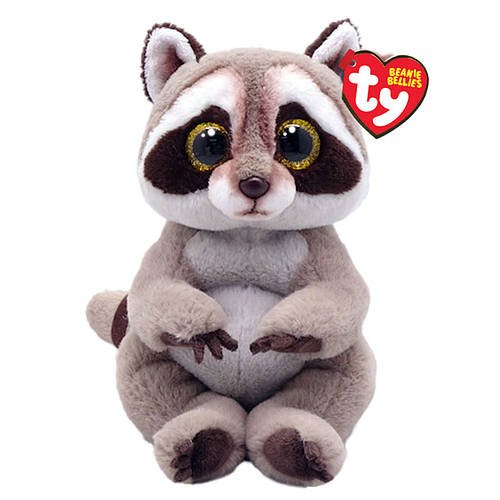 М'яка іграшка Ока TY BEANIE BELLIES Єнот PETEY 41284