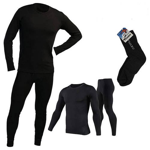 Комплект термобілизни White whale + термошкарпетки в подарунок 2XL