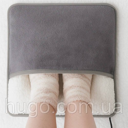 Електрична грілка для ніг до 60°, USB, 30х30см, Foot warmer / Електрогрілка для ніг / Електрокилимок для ніг