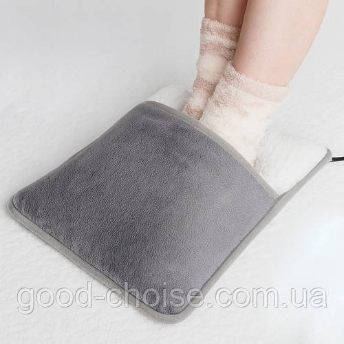 Електрична грілка для ніг до 60°, USB, 30х30см, Foot warmer / Електрогрілка для ніг / Килимок з підігрівом