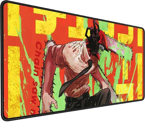 Ігрова поверхня (Килимок для мишки) SHLab Chainsaw Man SHM-881 (90х40 см)