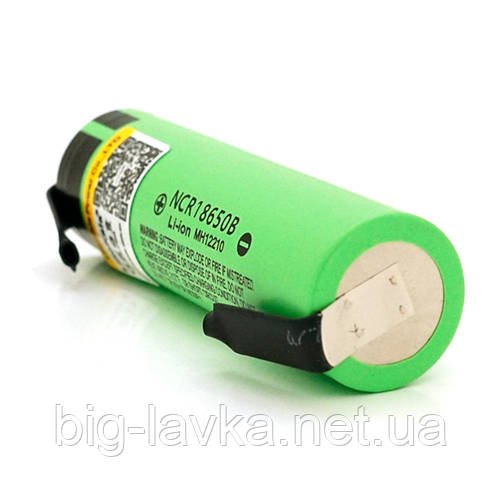 Літій-іонний акумулятор NCR18650B 3000mAh 3.7 V з нікелевою стрічкою