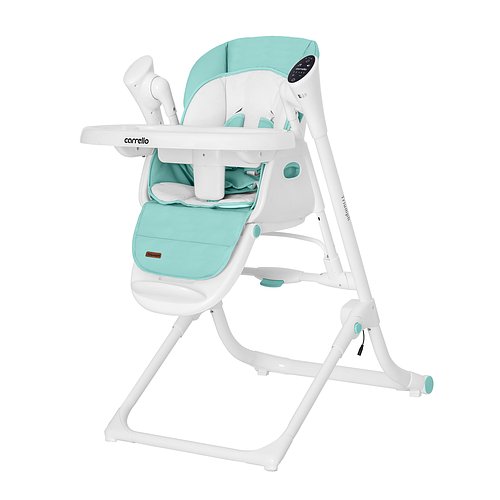 Дитячий стільчик для годування CARRELLO Triumph Mint Green (сенсорна панель) CRL-10302