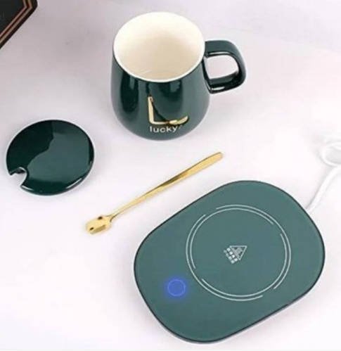 Автоматическая чашка с подогревом с крышкой 200мл Coffee Stirring Cup YU227