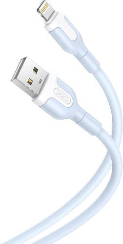 Інтерфейсний кабель XO NB212 USB- Lightning 1m Blue