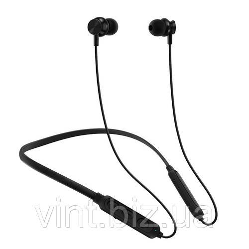 Вакуумні бездротові навушники на шию з мікрофоном для спорту.