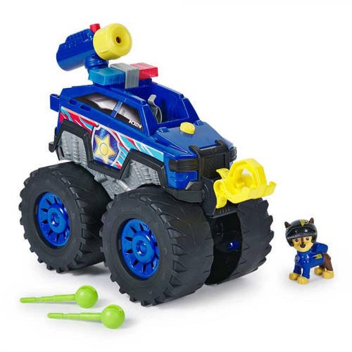Ігровий набір Paw Patrol Поліцейський автомобіль Гонщика Делюкс (фігурку цуценя, 2 снаряди) SM17732/6070096
