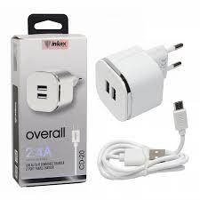 Універсальний зарядний пристрій на 2 USB 2.4 A HP227