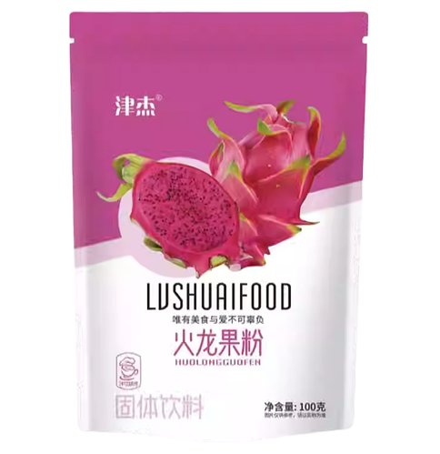 Рожева матча Пітахая Lushuaifood Huolongguofen, Чай порошок 100 г