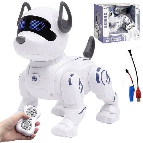 Собака-робот на радіокеруванні Intelligent Dog Робот із звуковими та світловими ефектами
