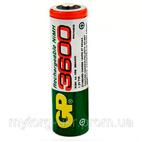 Акумулятор АА GP Ni-MH 1.2V 3600mAh