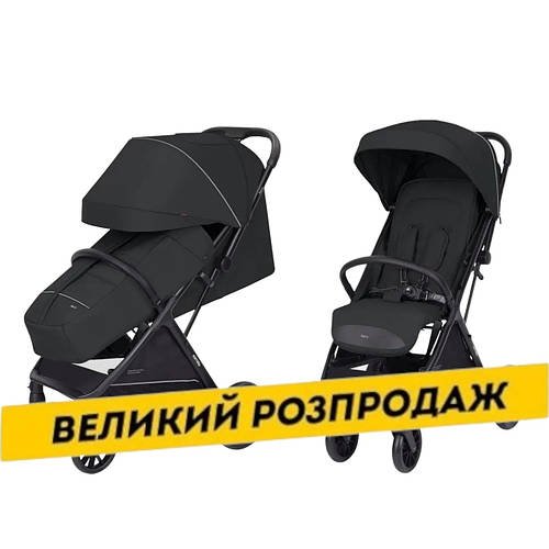 Прогулянковий візочок Carrello Nero CRL-5514 Rich Black Чорна Акція до 14.09