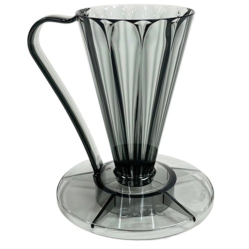 Пуровер Cafec Deep 27 Tritan Flower Dripper Clear Black