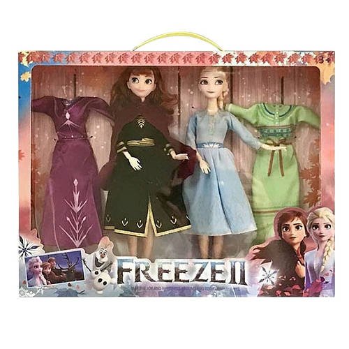 Набір ляльок Холодне серце Frozen (2 ляльки, висота 28см, шарнірні суглоби, одяг) ZHF 2162