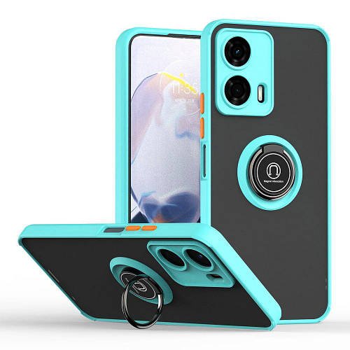 Захисний чохол MatteLuxe Motorola G24 Power (з кільцем) Light Blue