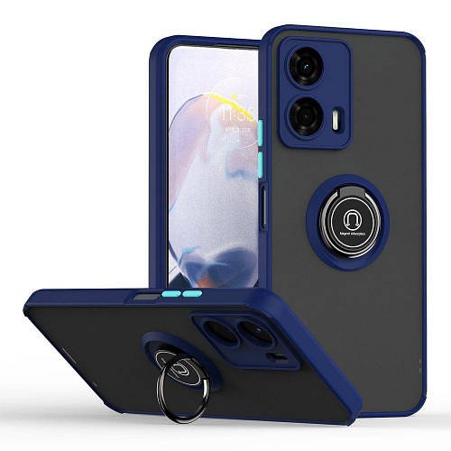 Захисний чохол MatteLuxe Motorola G24 Power (з кільцем) Black