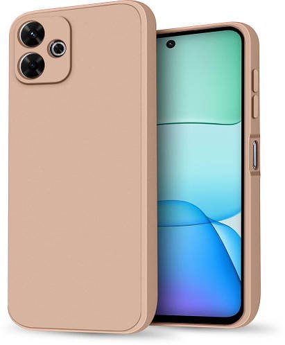 Силіконовий чохол HardCorner Poco M6 4G (з мікрофіброю) Powdery