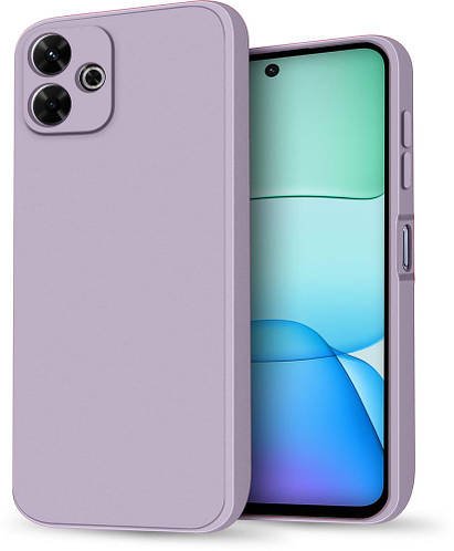Силіконовий чохол HardCorner Poco M6 4G (з мікрофіброю) Lilac