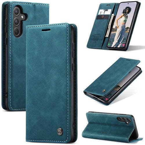 Чохол книжка з магнітом Samsung Galaxy A55 A556 CaseMe Sea Green
