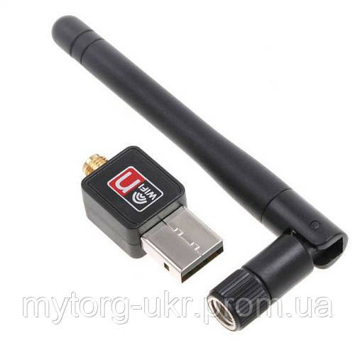 WiFi USB адаптер з антеною 2.4Ghz