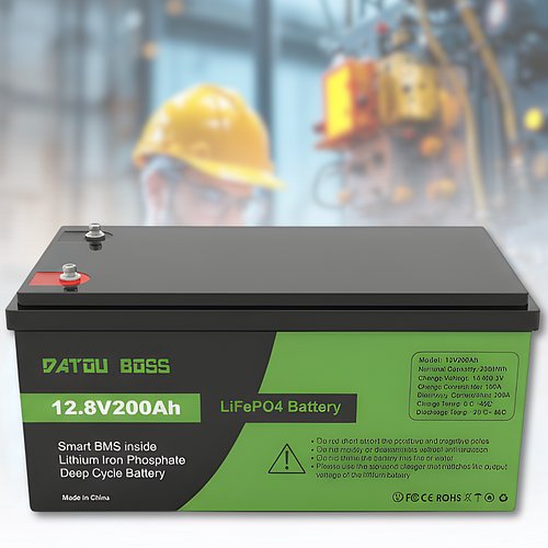 LiFePO4 Акумулятор Datou Boss з захистом BMS 12.8V | 200Ah | 2560Wh
