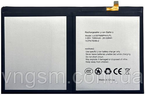 Акумулятор для планшета Blackview Tab 13 / LiU307689PHVUTL / 7280 mAh
