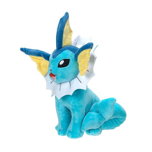 М'яка іграшка Pokemon W16 "Вапореон" (висота 20 см) PKW3081