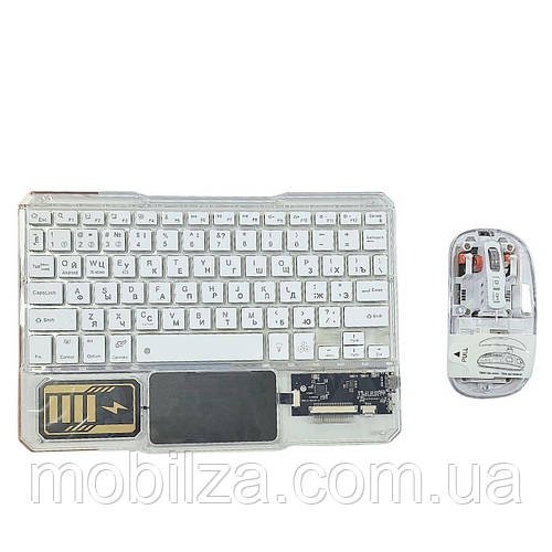 Клавіатура бездротова KB333 Combo RGB + миша