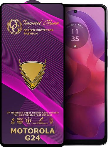 Захисне скло GoldenArmor Motorola Moto G24 (Full Glue)