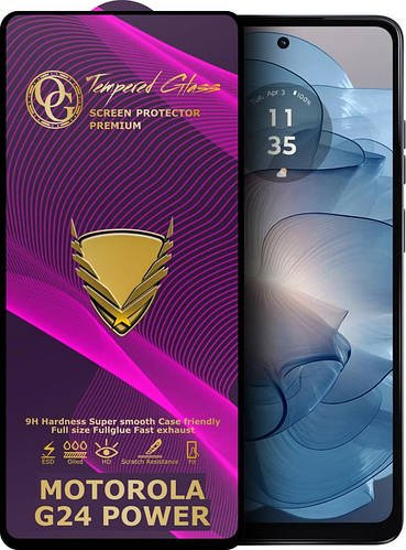 Захисне скло GoldenArmor Motorola Moto G24 Power (Full Glue)