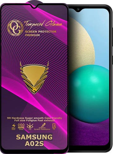 Захисне скло GoldenArmor Samsung Galaxy A02s A025 (Full Glue)