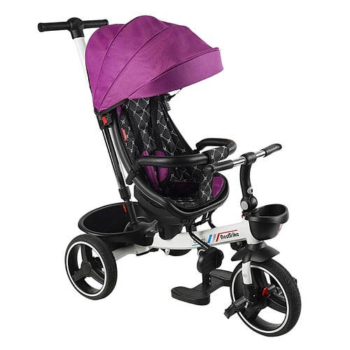 Велосипед триколісний з батьківською ручкою Best Trike (поворот сидіння, складне кермо) Oscar 6390 – 17-502
