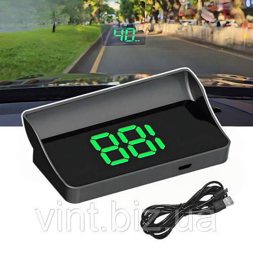 Проекція швидкості на скло автомобіля w1.