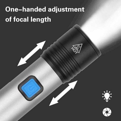 Ліхтарь ручний акумуляторний Police BL- K31 USB CHARGE з кліпсою HP227