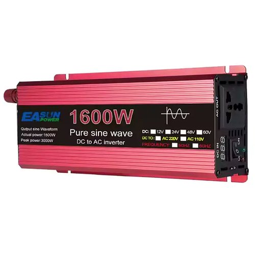 Перетворювач напруги EASUN POWER 1600W (800W) інвертор із чистою синусоїдою 12V-220V