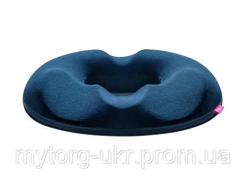 Ортопедична подушка на сидіння Comfort Чоловіча  Синий