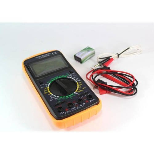 Цифровий портативний мультиметр DT 9207A/тестер YU227
