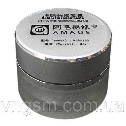 Паста Amaoe M59-36G для відновлення паяльних жал (очищення кислотною пастою)