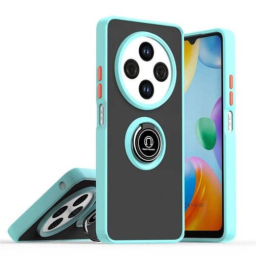 Захисний чохол MatteLuxe Redmi 14C (з кільцем) Light Blue