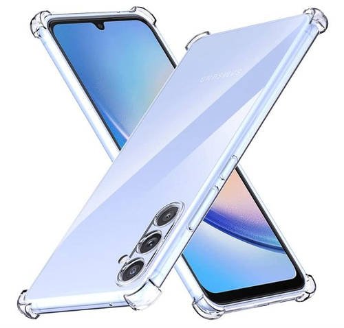 Прозорий чохол MultiCam Samsung Galaxy A16 A165 (посилений кутами)
