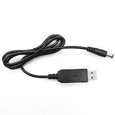 Шнур живлення USB 5V-12V з роз'ємом 2.1×5.5 мм для роутерів і модемів YU227