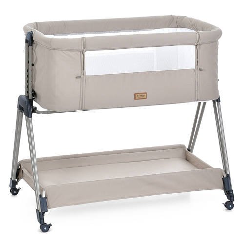 Приставне ліжко для новонароджених EL CAMINO HARMONY ME 1179 Taupe Beige Бежеве