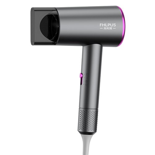 Фен із потужним потоком повітря Powerful Hair Dryer 2400 Вт Gray