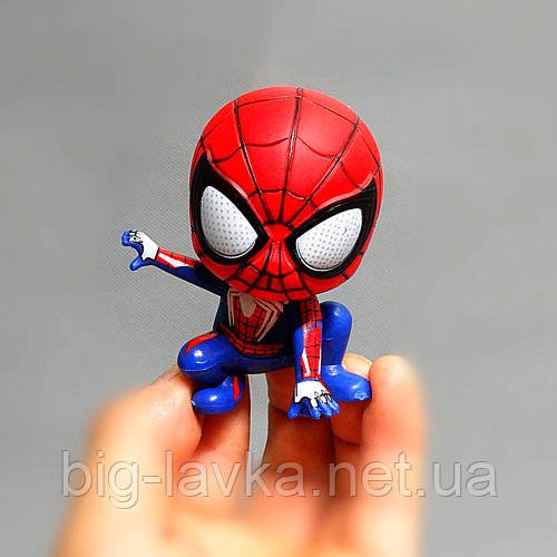 Фігурка чибі Spiderman Людина-павук  Червоний