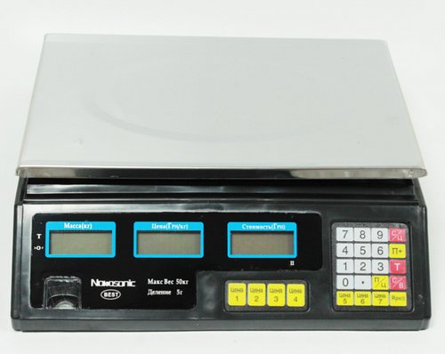 Торгові ваги 50 кг 4V Nocasonik NK-50 Лучшая цена