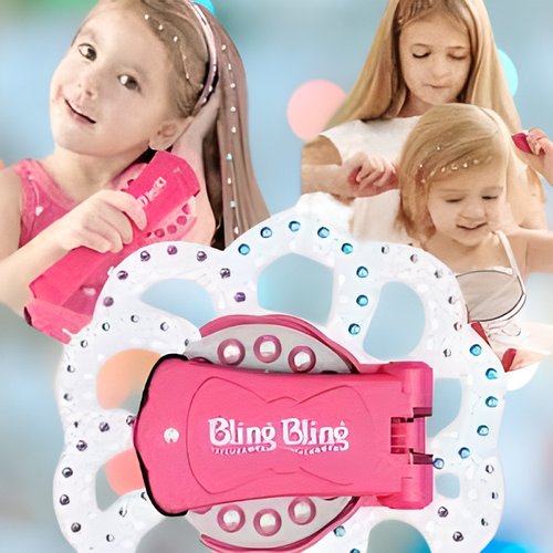 Ігровий набір для юного стиліста. Набір Стрази для волосся Bling Bling Стайлер для прикрашання стразами HP227