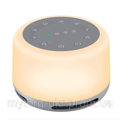 Генератор білого шуму нічник RGB Night Light 24  Білий